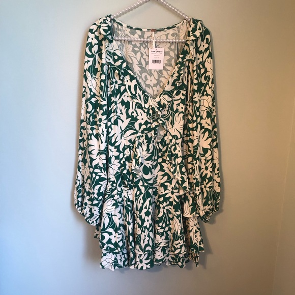 white free people dress